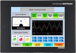 HMI MITSUBISHI GT1275-VNBA 